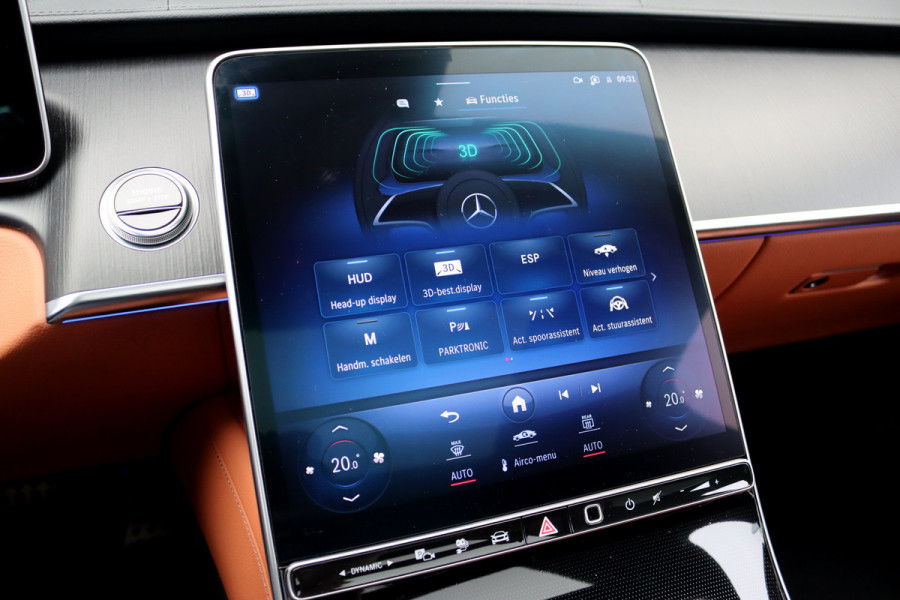 Mercedes-Benz S-Klasse 580 e Lang AMG Line Premium+ | Airmatic | Distronic+ | 3D-Display | MBUX Tablet | Digital Light | Stoelventilatie | Verwarmd Stuurwiel | Massage | HUD | Vlakkenverwarming |