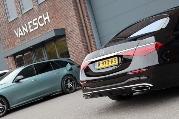 Mercedes-Benz S-Klasse 580 e Lang AMG Line Premium+ | Airmatic | Distronic+ | 3D-Display | MBUX Tablet | Digital Light | Stoelventilatie | Verwarmd Stuurwiel | Massage | HUD | Vlakkenverwarming |
