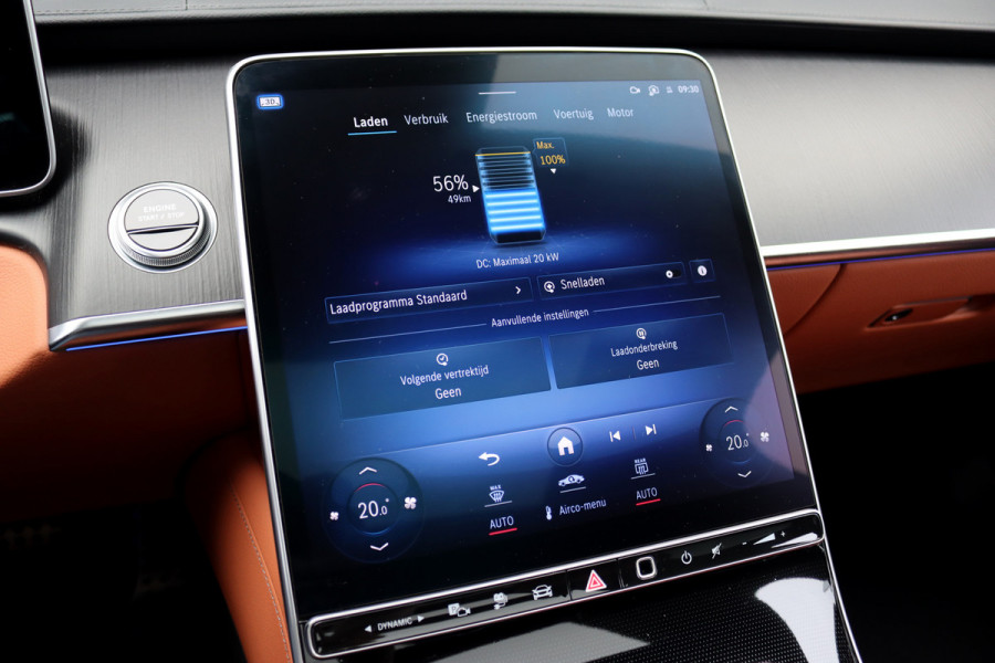 Mercedes-Benz S-Klasse 580 e Lang AMG Line Premium+ | Airmatic | Distronic+ | 3D-Display | MBUX Tablet | Digital Light | Stoelventilatie | Verwarmd Stuurwiel | Massage | HUD | Vlakkenverwarming |