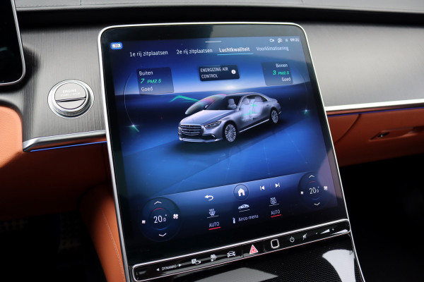Mercedes-Benz S-Klasse 580 e Lang AMG Line Premium+ | Airmatic | Distronic+ | 3D-Display | MBUX Tablet | Digital Light | Stoelventilatie | Verwarmd Stuurwiel | Massage | HUD | Vlakkenverwarming |