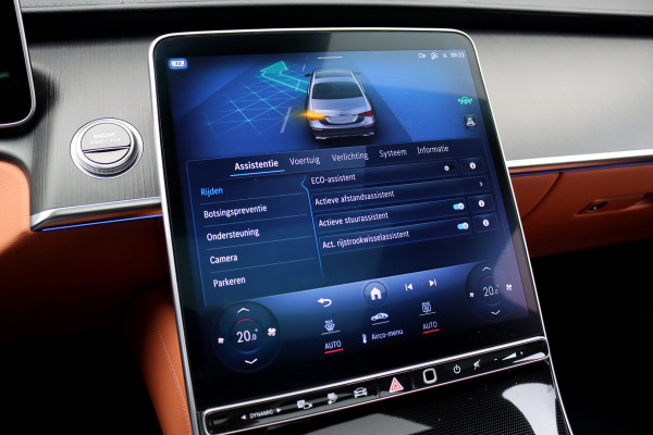 Mercedes-Benz S-Klasse 580 e Lang AMG Line Premium+ | Airmatic | Distronic+ | 3D-Display | MBUX Tablet | Digital Light | Stoelventilatie | Verwarmd Stuurwiel | Massage | HUD | Vlakkenverwarming |