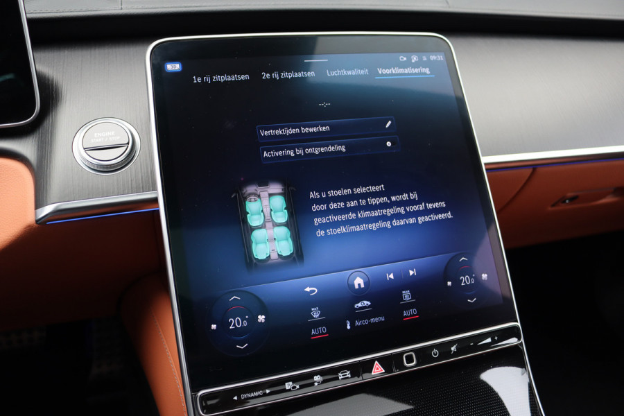 Mercedes-Benz S-Klasse 580 e Lang AMG Line Premium+ | Airmatic | Distronic+ | 3D-Display | MBUX Tablet | Digital Light | Stoelventilatie | Verwarmd Stuurwiel | Massage | HUD | Vlakkenverwarming |