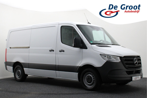 Mercedes-Benz Sprinter 317 CDI Aut. L2H1 Leer, 3-Zits, Airco, Standkachel, Apple Carplay, Cruise, Bluetooth, DAB