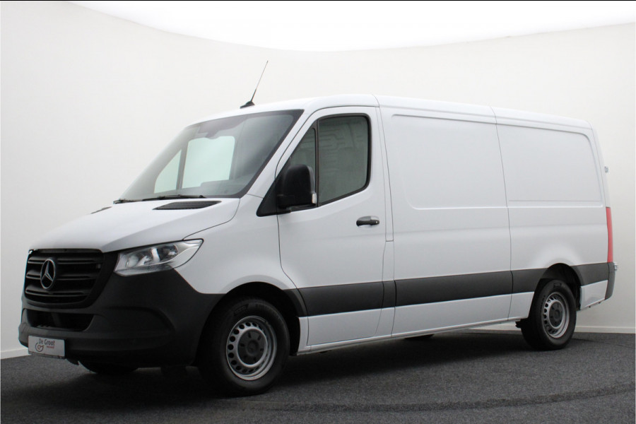 Mercedes-Benz Sprinter 317 CDI Aut. L2H1 Leer, 3-Zits, Airco, Standkachel, Apple Carplay, Cruise, Bluetooth, DAB