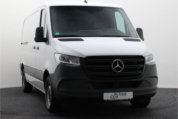 Mercedes-Benz Sprinter 317 CDI Aut. L2H1 Leer, 3-Zits, Airco, Standkachel, Apple Carplay, Cruise, Bluetooth, DAB