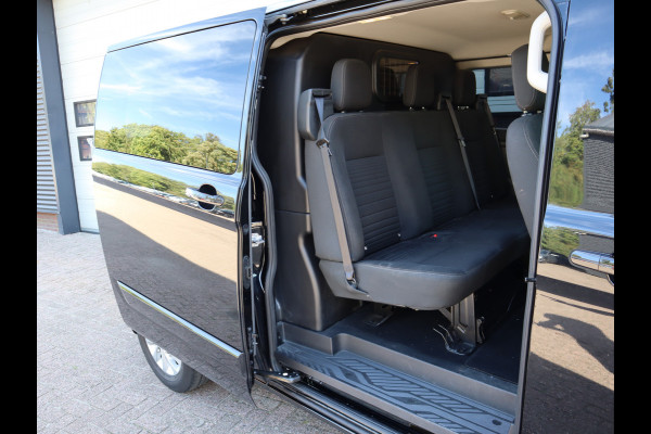 Ford Transit Custom 2.0 TDCI 131pk Euro 6 Automaat DC 5 pers. - 2x Schuifdr. - Trekhaak