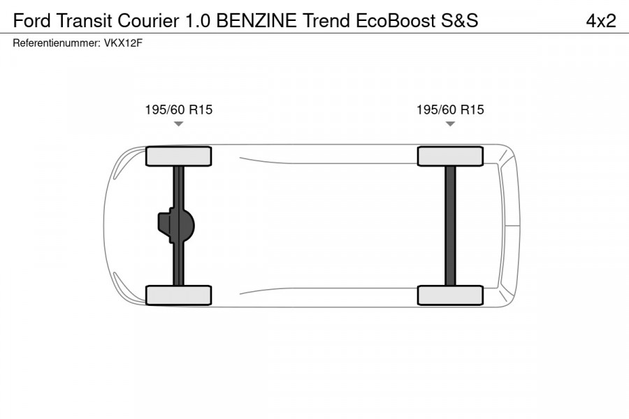 Ford Transit Courier 1.0 BENZINE Trend EcoBoost S&S
