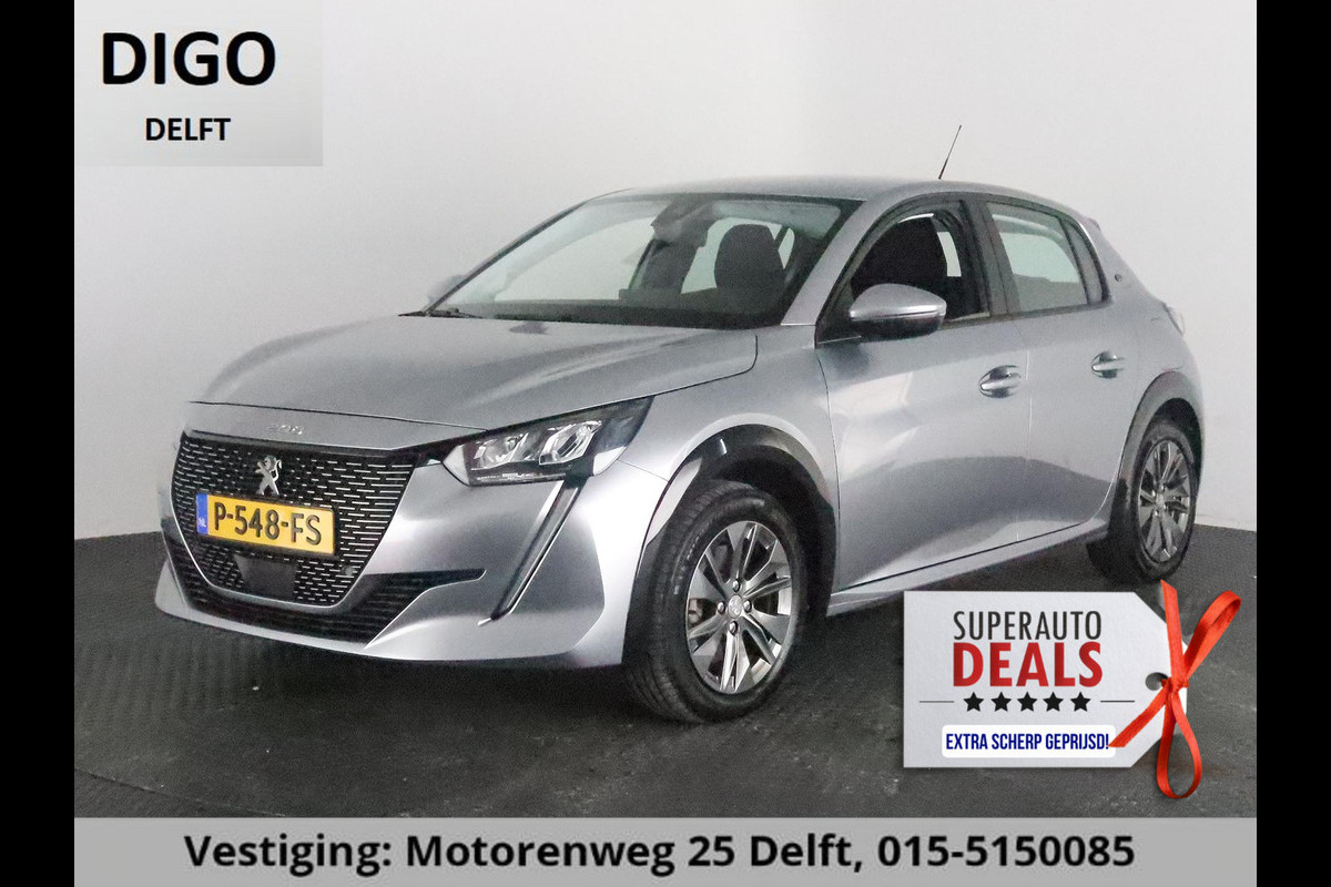 Peugeot e-208 EV ALLURE PACK 50 KWh ACCU= 93% +SNELLADEN GARANTIE TOT 2031** 3 FASE LADEN TOT 2 JAAR GARANTIE ! Als nieuw!