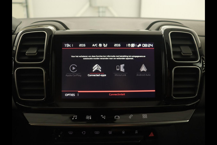 Citroën C5 Aircross 1.6 PureTech Shine | Adaptive cruise | Trekhaak | 360 Camera | Digital Cockpit | Half leder | Dodehoek detectie | Carplay | Navigatie
