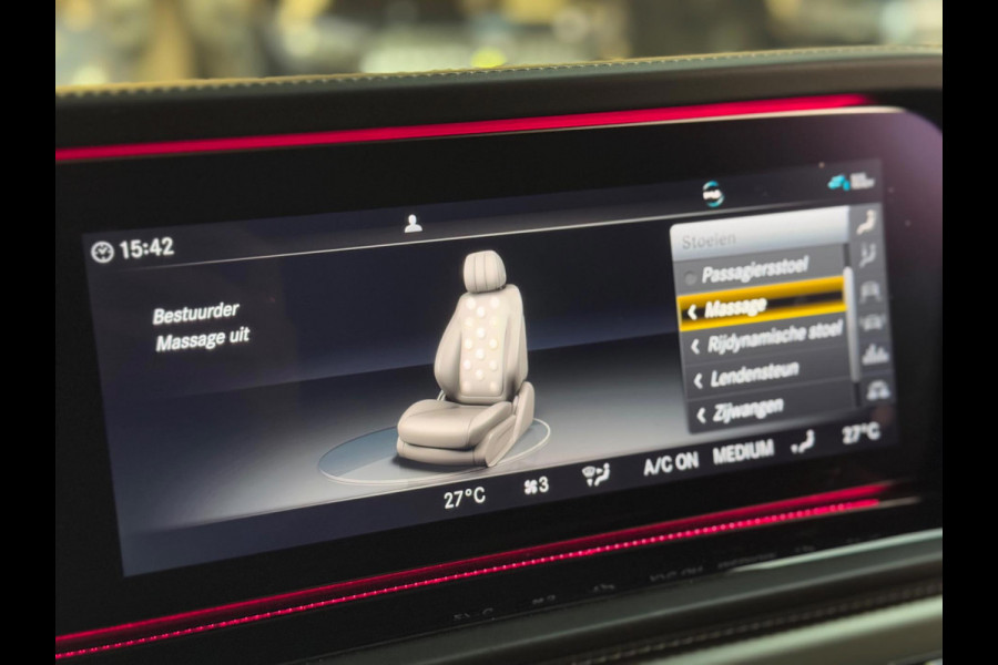 Mercedes-Benz G-Klasse 63 AMG | Magno Black | 360 camera | stoel-massage/ventilatie | Burmester | Alcantara