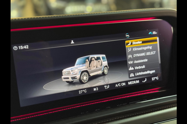 Mercedes-Benz G-Klasse 63 AMG | Magno Black | 360 camera | stoel-massage/ventilatie | Burmester | Alcantara