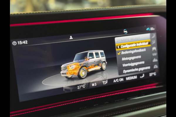 Mercedes-Benz G-Klasse 63 AMG | Magno Black | 360 camera | stoel-massage/ventilatie | Burmester | Alcantara