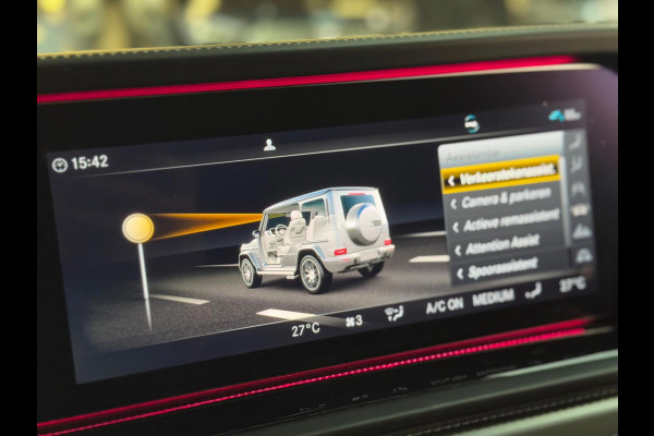 Mercedes-Benz G-Klasse 63 AMG | Magno Black | 360 camera | stoel-massage/ventilatie | Burmester | Alcantara