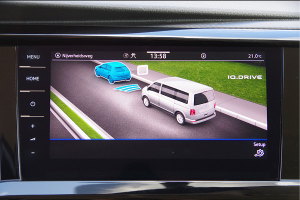 Volkswagen Transporter 2.0 TDI L2H1 DC-5P, BULLI 150PK AUT. 2X SCHUIFDEUR, TREKHAAK, ADAPT. CRUISE, VIRTUAL, CAMERA, NAVI, AIRCO, DUBBELE CABINE