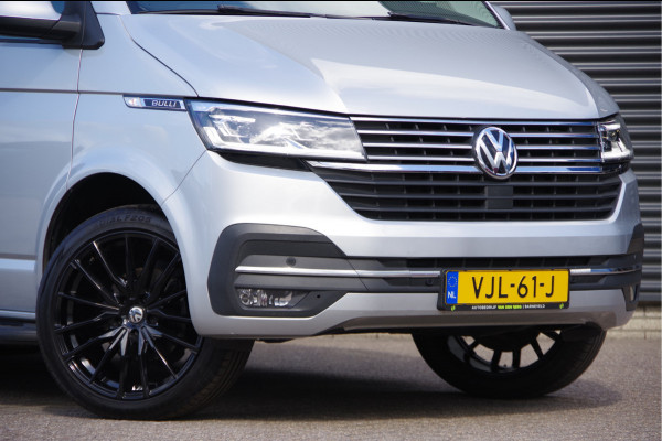 Volkswagen Transporter 2.0 TDI L2H1 DC-5P, BULLI 150PK AUT. 2X SCHUIFDEUR, TREKHAAK, ADAPT. CRUISE, VIRTUAL, CAMERA, NAVI, AIRCO, DUBBELE CABINE