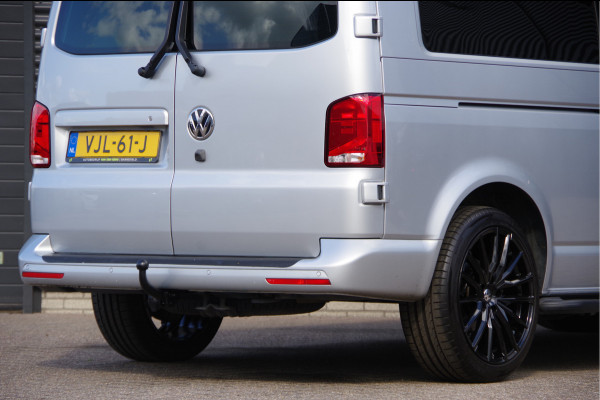 Volkswagen Transporter 2.0 TDI L2H1 DC-5P, BULLI 150PK AUT. 2X SCHUIFDEUR, TREKHAAK, ADAPT. CRUISE, VIRTUAL, CAMERA, NAVI, AIRCO, DUBBELE CABINE