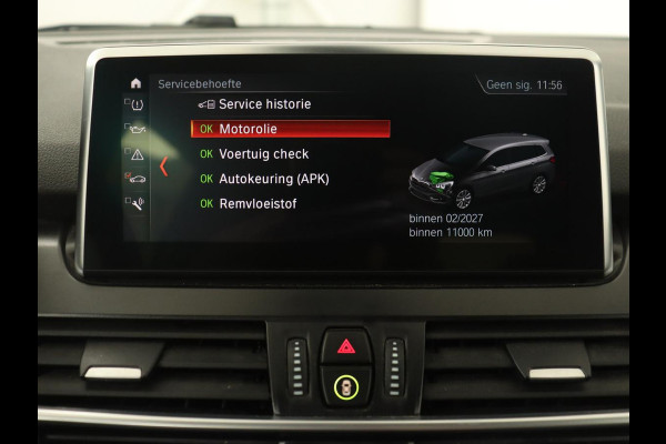 BMW 2 Serie Gran Tourer 218i High Executive | Leder | Head-Up | Trekhaak | Stoelverwarming | Navigatie | Full LED | Parkeerhulp | Climate control