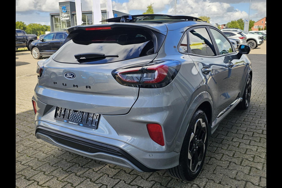 Ford Puma 1.0 EcoBoost Hybrid ST-Line X 155pk Automaat | Panoramadak | Afneembare trekhaak | Winter Pack | Adaptive cruise control | 360 graden camera | Bang&Olufsen | Elektrsiche achterklep | Matrix LED Ford Puma 1.0 EcoBoost Hybrid ST-Line X 155pk Automaat | Panoramadak | Afneembare trekhaak | Winter Pack | Adaptive cruise control | 360 graden camera | Bang&Olufsen | Elektrsiche achterklep | Matrix LED