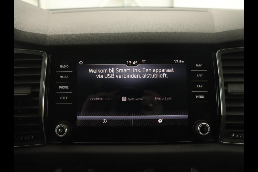 Škoda Kodiaq 1.4 TSI Style | Trekhaak | Achterbankverwarming | Navigatie | Parkeerhulp | Carplay | DAB | Stoelverwarming | Keyless | Full LED | Memory