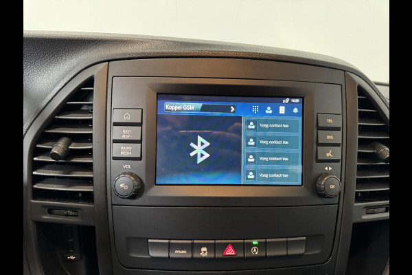 Mercedes-Benz Vito 114 CDI Lang Dubbele Cabine Automaat Airco Navigatie -App connect Bluetooth Parkeersensoren 6-zits