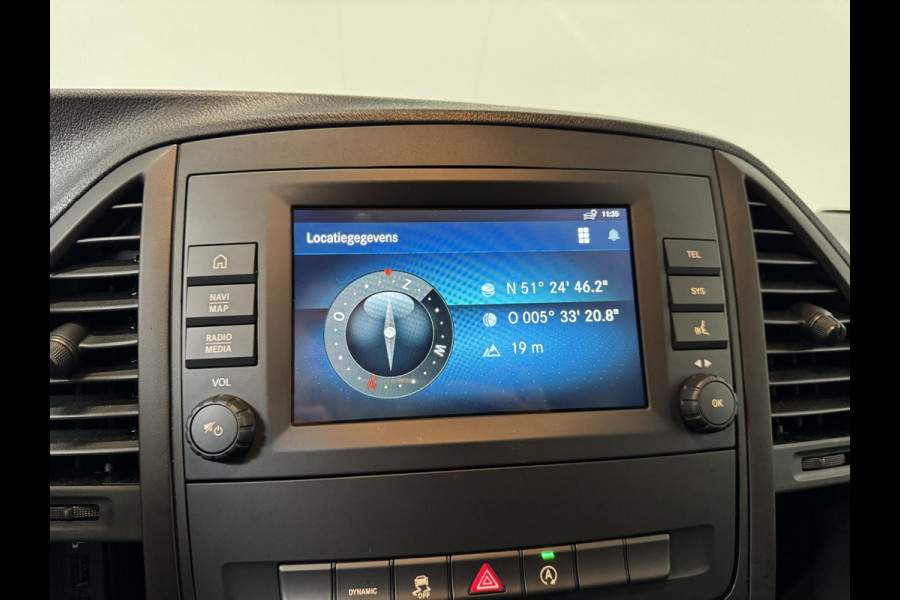 Mercedes-Benz Vito 114 CDI Lang Dubbele Cabine Automaat Airco Navigatie -App connect Bluetooth Parkeersensoren 6-zits