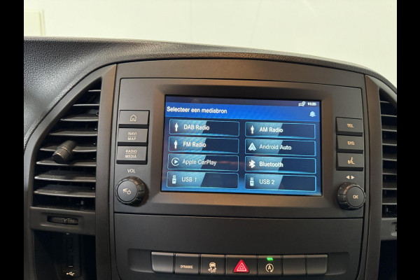 Mercedes-Benz Vito 114 CDI Lang Dubbele Cabine Automaat Airco Navigatie -App connect Bluetooth Parkeersensoren 6-zits