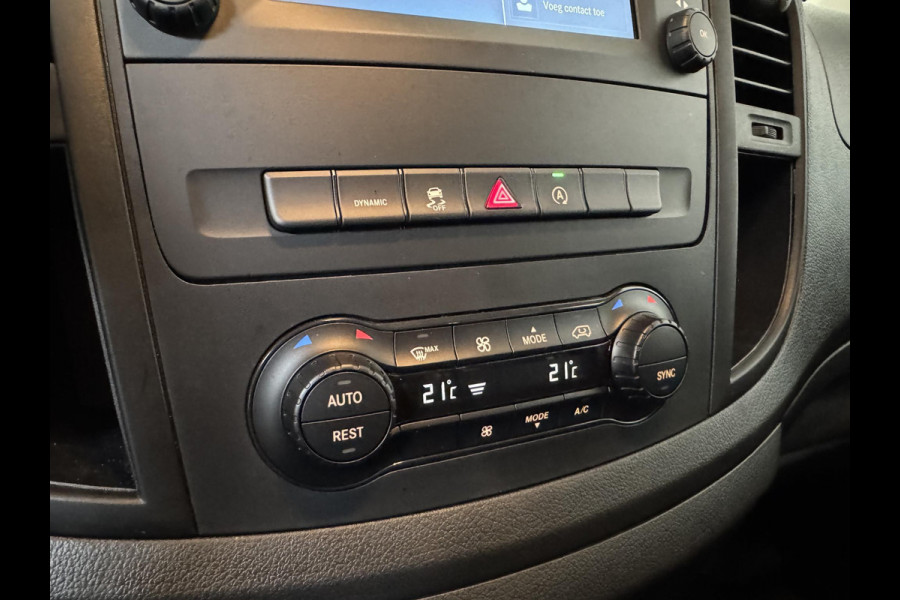 Mercedes-Benz Vito 114 CDI Lang Dubbele Cabine Automaat Airco Navigatie -App connect Bluetooth Parkeersensoren 6-zits