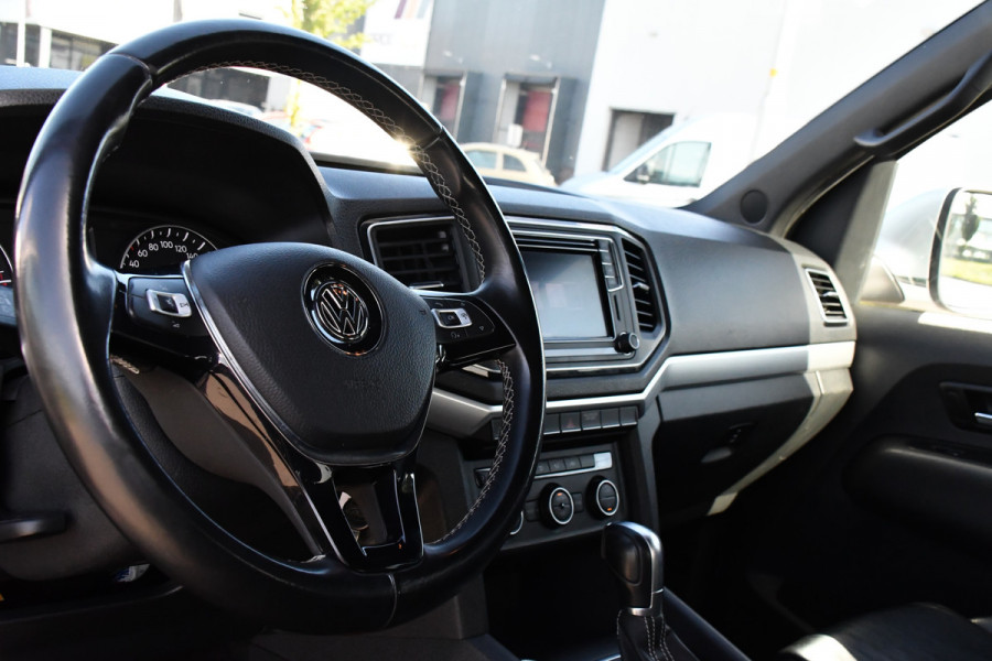 Volkswagen Amarok 3.0 TDI 4Motion DC Aventura Camera, Cruise, Carplay, 259pk, Stoelverwarming, Clima, Leder, LED, Automaat, 4x4, Uniek!
