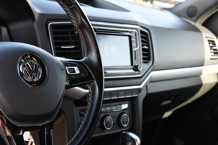 Volkswagen Amarok 3.0 TDI 4Motion DC Aventura Camera, Cruise, Carplay, 259pk, Stoelverwarming, Clima, Leder, LED, Automaat, 4x4, Uniek!