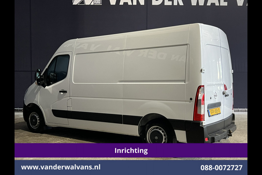 Opel Movano 2.3 Turbo 150pk L2H2 Inrichting Euro6 Airco | Omvormer | Camera | Navigatie | 2500kg Trekhaak Cruisecontrol, Parkeersensoren, Bijrijdersbank