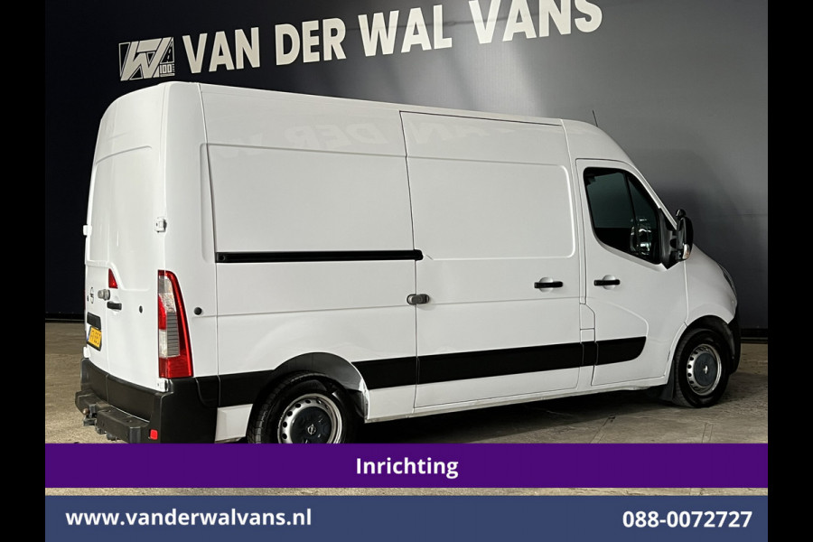 Opel Movano 2.3 Turbo 150pk L2H2 Inrichting Euro6 Airco | Omvormer | Camera | Navigatie | 2500kg Trekhaak Cruisecontrol, Parkeersensoren, Bijrijdersbank