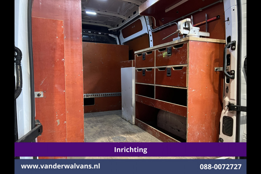 Opel Movano 2.3 Turbo 150pk L2H2 Inrichting Euro6 Airco | Omvormer | Camera | Navigatie | 2500kg Trekhaak Cruisecontrol, Parkeersensoren, Bijrijdersbank