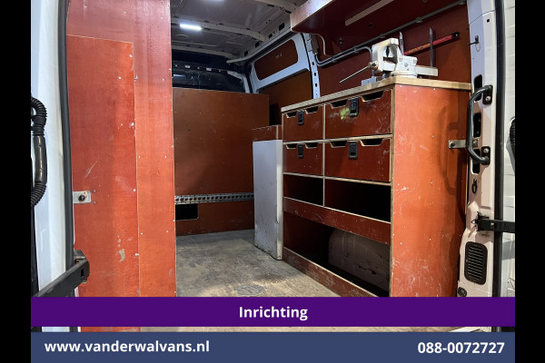 Opel Movano 2.3 Turbo 150pk L2H2 Inrichting Euro6 Airco | Omvormer | Camera | Navigatie | 2500kg Trekhaak Cruisecontrol, Parkeersensoren, Bijrijdersbank
