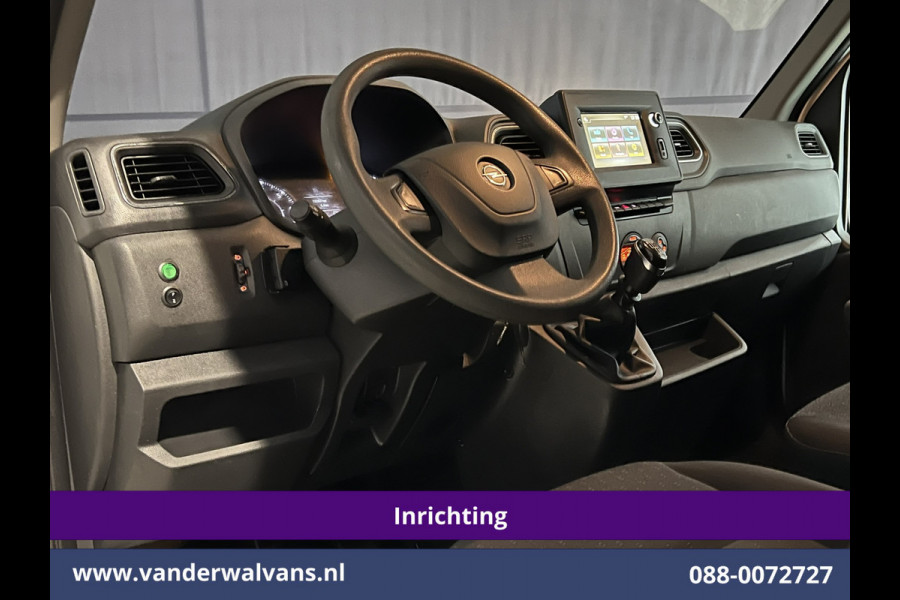 Opel Movano 2.3 Turbo 150pk L2H2 Inrichting Euro6 Airco | Omvormer | Camera | Navigatie | 2500kg Trekhaak Cruisecontrol, Parkeersensoren, Bijrijdersbank
