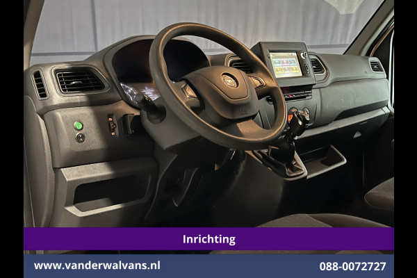 Opel Movano 2.3 Turbo 150pk L2H2 Inrichting Euro6 Airco | Omvormer | Camera | Navigatie | 2500kg Trekhaak Cruisecontrol, Parkeersensoren, Bijrijdersbank