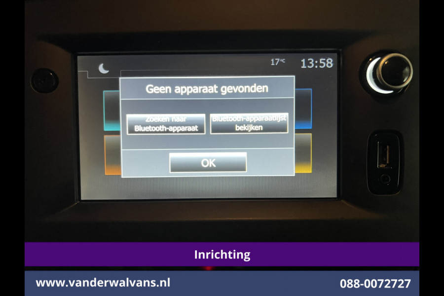 Opel Movano 2.3 Turbo 150pk L2H2 Inrichting Euro6 Airco | Omvormer | Camera | Navigatie | 2500kg Trekhaak Cruisecontrol, Parkeersensoren, Bijrijdersbank