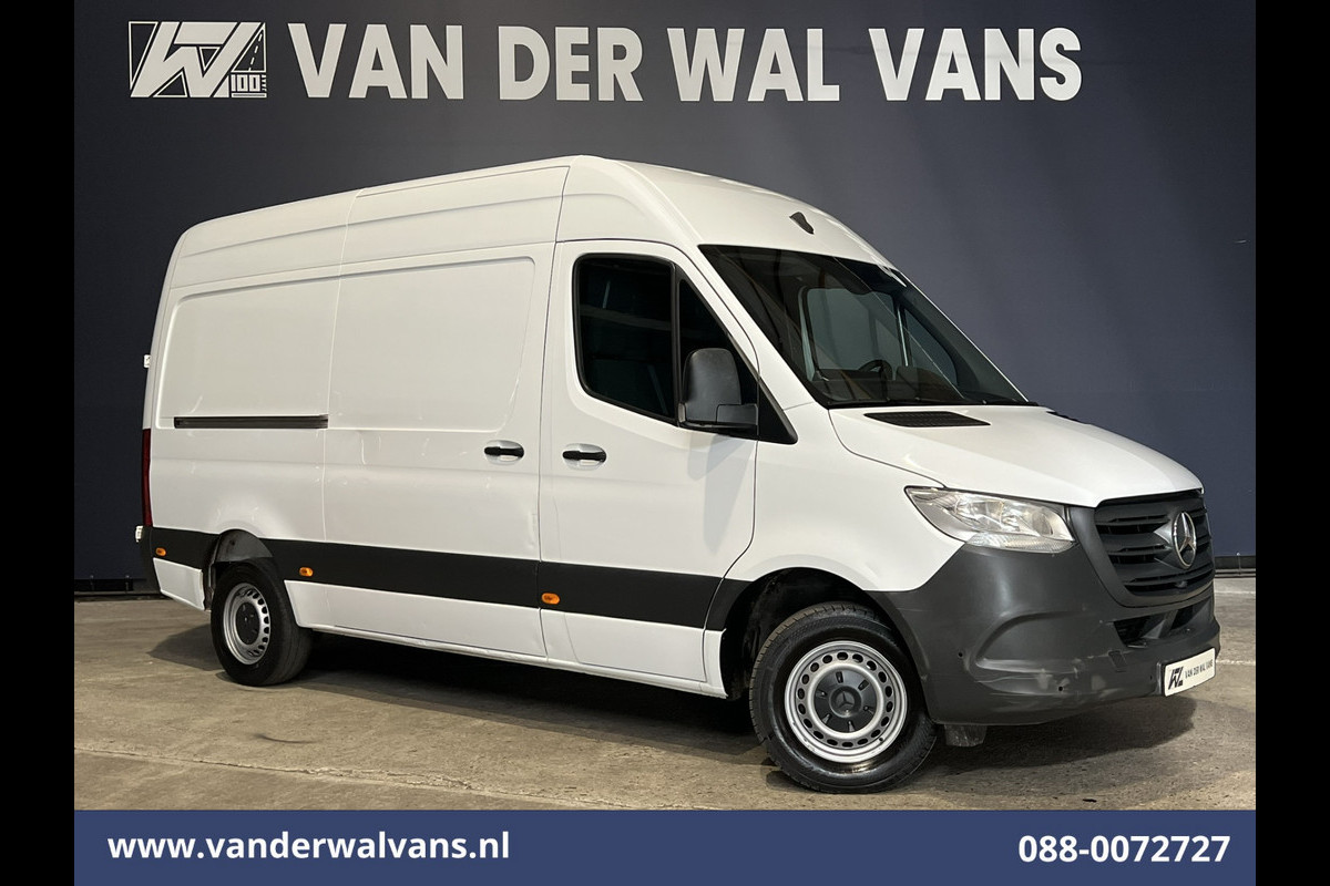 Mercedes-Benz Sprinter 316 CDI 164pk L2H2 Euro6 Airco | 360 graden Camera | Apple Carplay | Cruisecontrol Android Auto, Chauffeursstoel, Trekhaak, Parkeersensoren, Bijrijdersbank