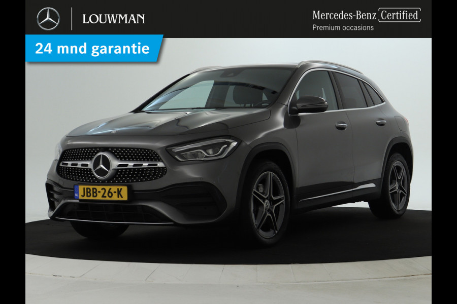 Mercedes-Benz GLA 250 e AMG Plug-In Hybride AMG Line | Sfeerverlichting | Achteruitrijcamera | Stoelverwarming voor. | Ledkoplampen. Inclusief 48 maanden MB Certified garantie voor Europa.
