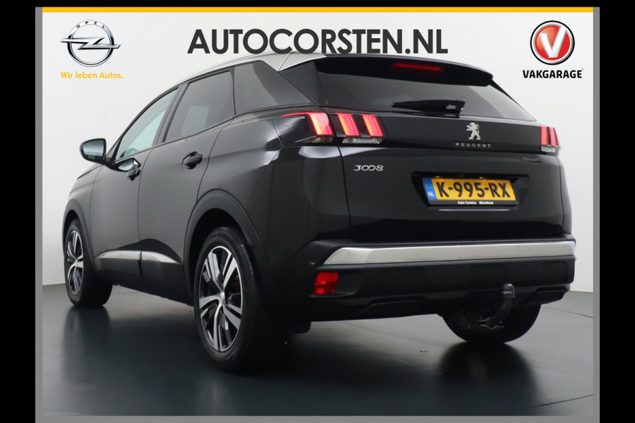 Peugeot 3008 1.2T 131PK GT Line 360°Camera Trekhaak Apple Carplay Android Auto Navi Ecc Stoelverwarming Cruise Control Pdc Lmv Led Dealeronderhouden