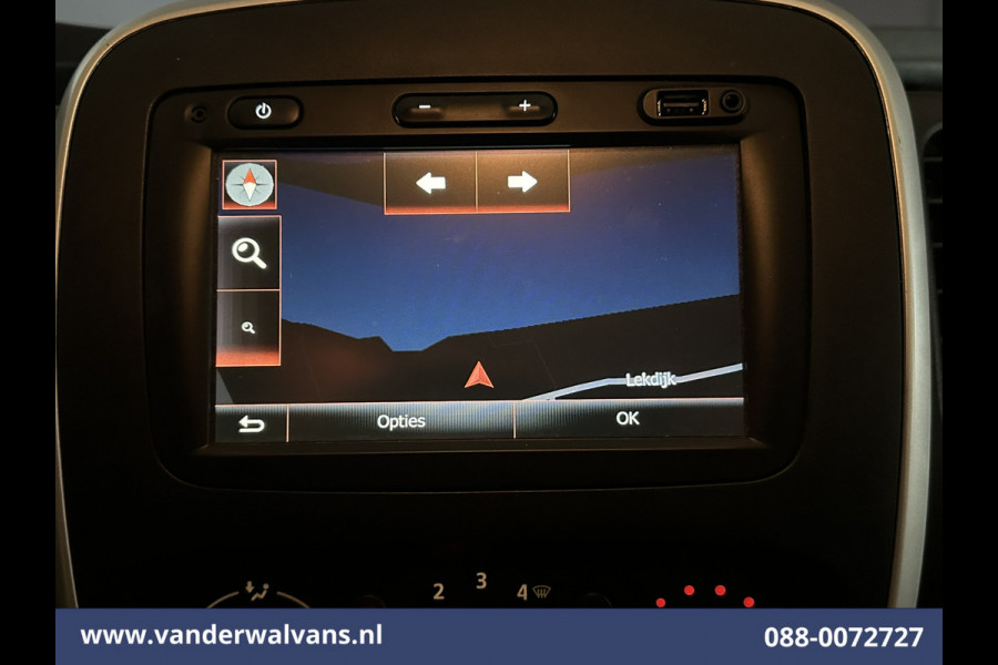 Renault Trafic 1.6dCi 122pk L1H1 Euro6 Airco | Navigatie | LM velgen | Trekhaak cruisecontrol, parkeersensoren, bijrijdersbank