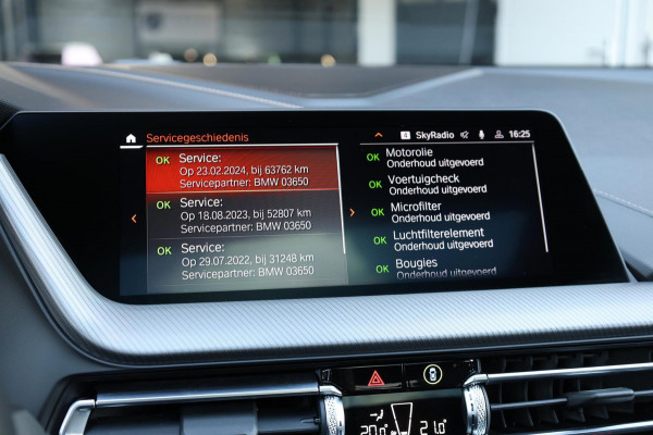 BMW 1-serie 118i M-SPORT LED+XENON/VIRTUAL/SFEER/PANORAMADAK/LEER+S.VERWARMING/LMV/CAM/LINE/ACC/ECC/12 MDN GARANTIE!