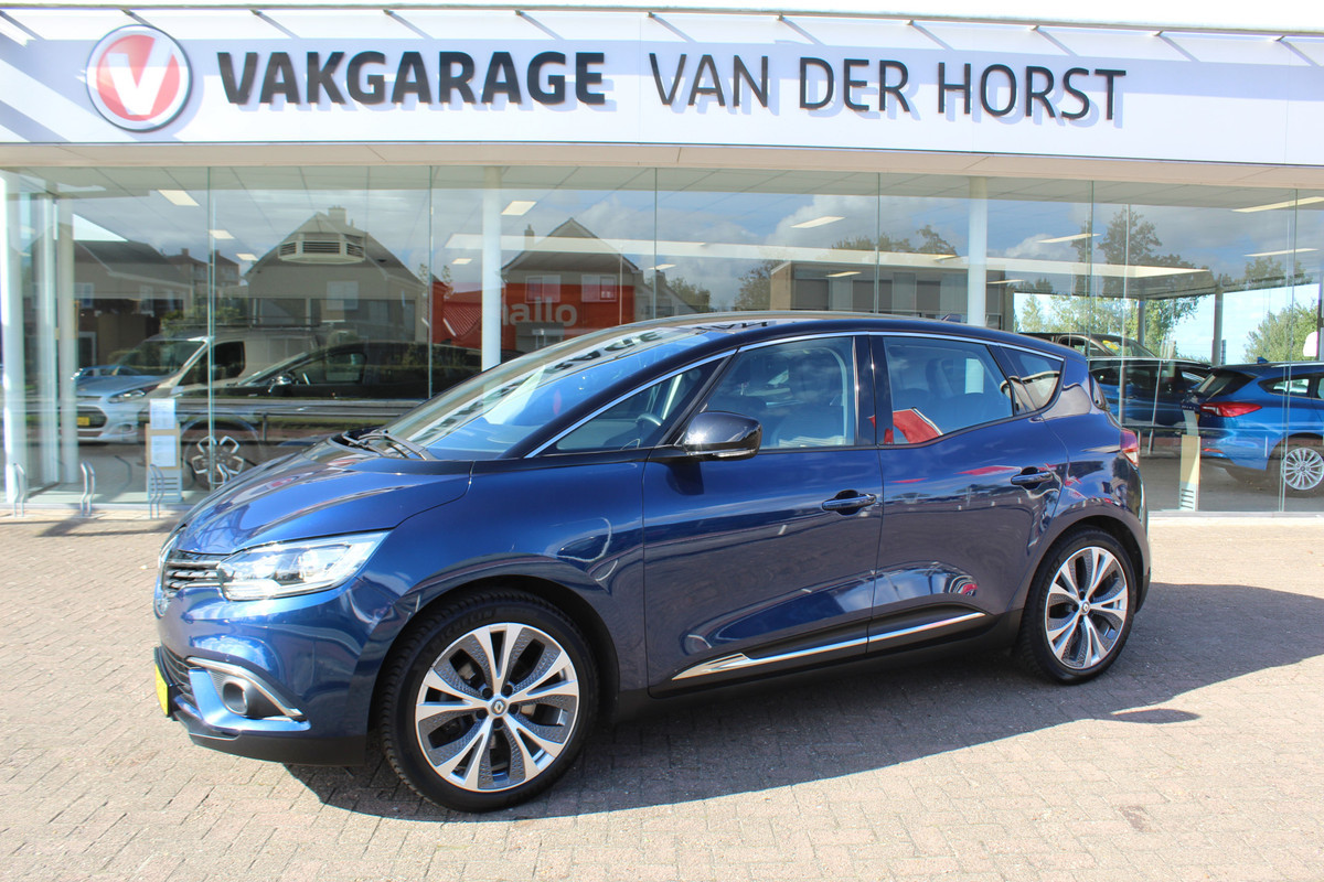 Renault Scénic 1.2 TCe Intens , Trekgewicht 1850kg Zeer nette hoog zitter , Climate  control , Navigatie , Cruis control Trekhaak , Parkeer sensoren V+A , AGR stoel bestuurder