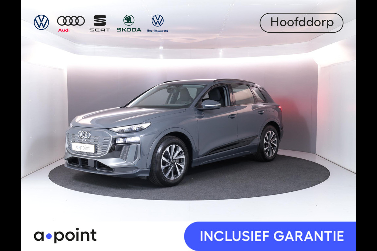 Audi Q6 e-tron Advanced edition e-tron perf 225kW/306pk 100Kwh Ha Tech Plus pakket, sportstoelen met leder, bumpers in kleur carrosserie, omgevingscamera's