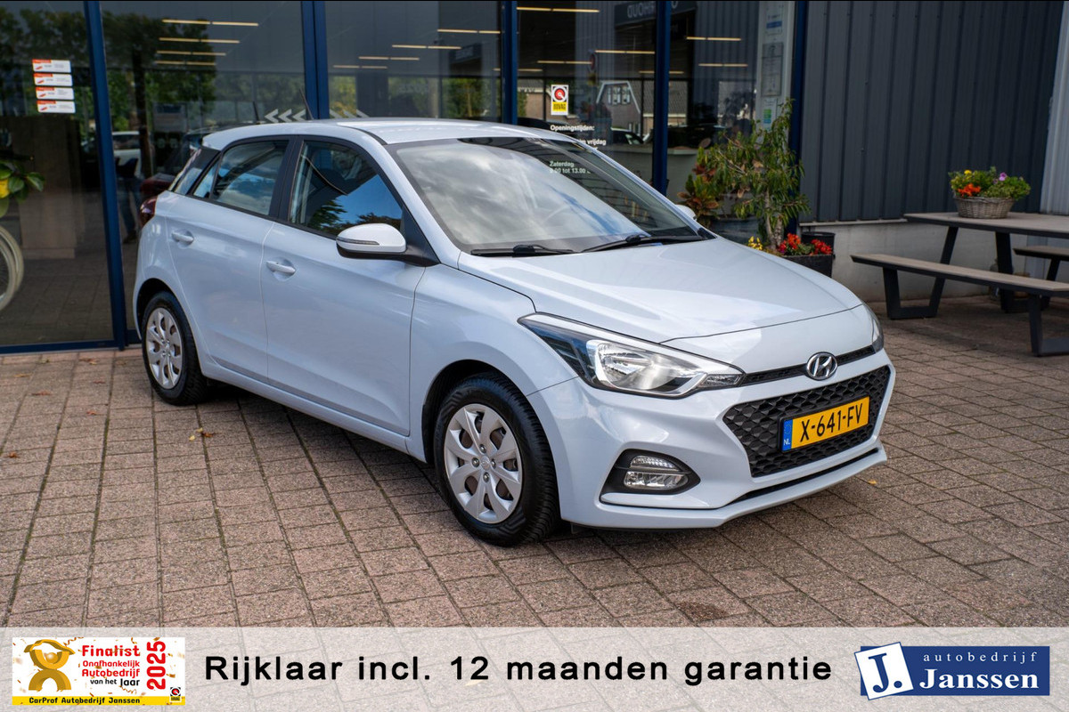 Hyundai i20 1.0 T-GDI Comfort|Prijs rijklaar incl. 12 mnd garantie| Stoel/stuurverwarming Bluetooth Carplay Camera PDC achter