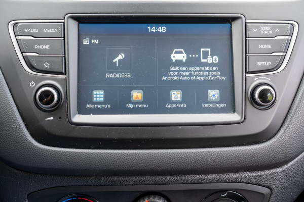Hyundai i20 1.0 T-GDI Comfort|Prijs rijklaar incl. 12 mnd garantie| Stoel/stuurverwarming Bluetooth Carplay Camera PDC achter
