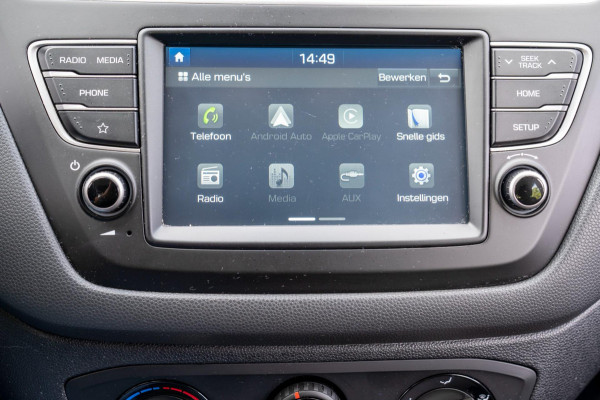 Hyundai i20 1.0 T-GDI Comfort|Prijs rijklaar incl. 12 mnd garantie| Stoel/stuurverwarming Bluetooth Carplay Camera PDC achter