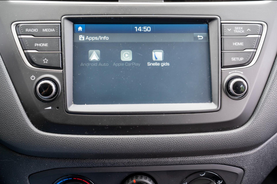 Hyundai i20 1.0 T-GDI Comfort|Prijs rijklaar incl. 12 mnd garantie| Stoel/stuurverwarming Bluetooth Carplay Camera PDC achter