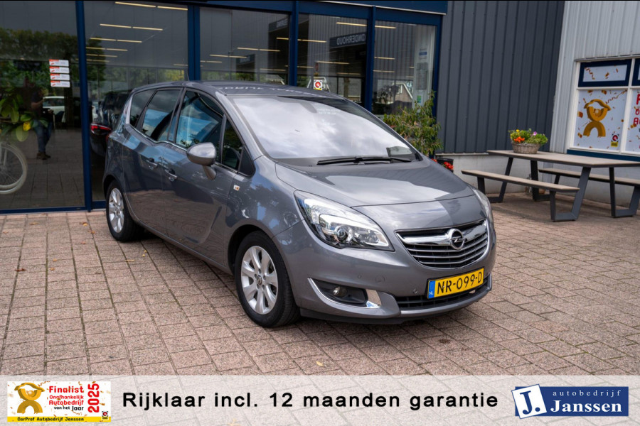 Opel Meriva 1.4 Turbo Blitz|Prijs rijklaar incl12 mnd garantie|LMV NAV Trekhaak Bluetooth achteruitrijcamera Stoel/Stuurverwarming