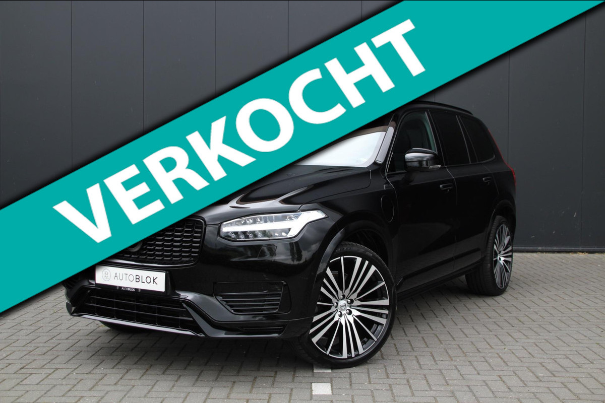 Volvo XC90 2.0 T8 Recharge AWD R-Design Long Range | Pano | B&W | Trekhaak | Luchtvering