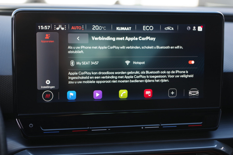 CUPRA Leon 1.4 e-Hybrid VZ Adrenaline 245 PK PHEV, Adap. Cruise Control, Winterpakket, Carplay
